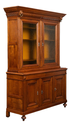 Gründerzeit Oak Bookcase, 1800s