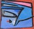 Wood Colorful Modernist Still Life With Jug and Plant by Ellis Hopkins For Sale - Image 7 of 7