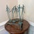 Early 21st Century Bronze Artist Made Brutalist Style Sculpture Set of 6 For Sale In Atlanta - Image 6 of 10