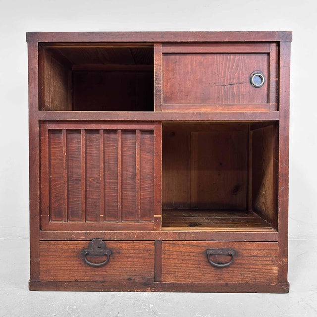 Contemporary Japanese Meiji Period Storage Cabinet, 1890s For Sale - Image 3 of 14
