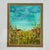 Original Contemporary Wildflower Landscape Watercolor Painting Framed Signed 10x13 For Sale In Tampa - Image 6 of 10