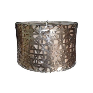 Industrial Modern Drum Shade Chandelier For Sale