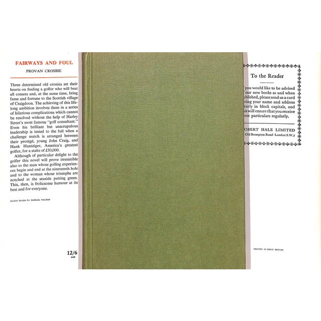 Traditional "Fairways and Foul" 1964 Crosbie, Provan For Sale - Image 3 of 5