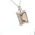 2010s Natural Smoky Topaz Diamond Necklace 20" 14k Gold 38.38 TCW Certified For Sale - Image 5 of 16