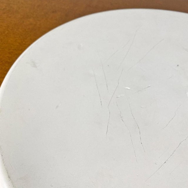 White Italian Wood Coffee Table with Bottle Holder, 1960s For Sale - Image 8 of 18