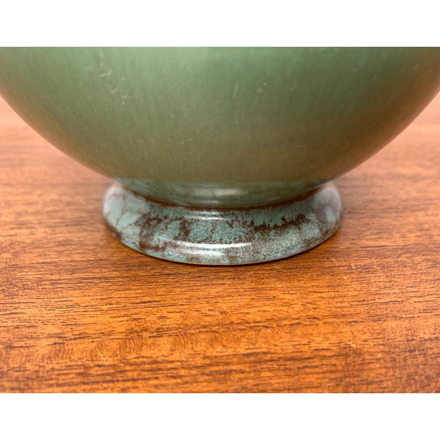 Art Deco German Ceramic Vase from Jasba, 1940s For Sale - Image 5 of 16