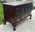 Chippendale Antique Solid Mahogany Shell Carved Claw Foot Centennial Blanket Chest For Sale - Image 3 of 17