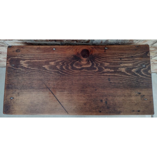 Late 20th Century Cannon Woodworks Rustic Solid Wood Two-Door Cabinet For Sale In Santa Fe - Image 6 of 15