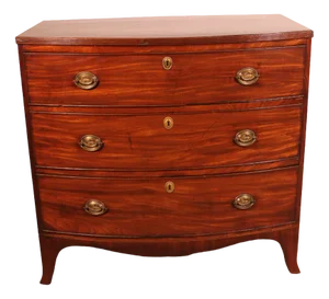 Small Regency Domed Mahogany Commode, 1800