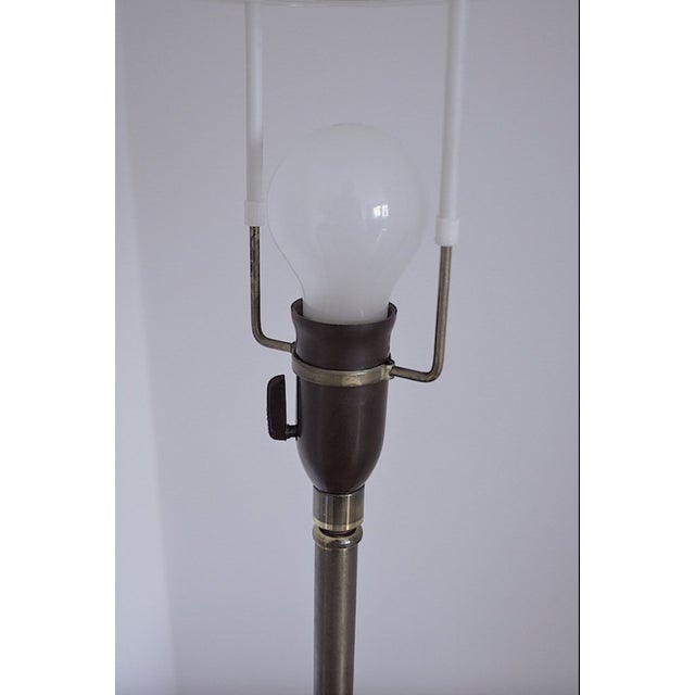 Glass and Metal Floor Lamp by Carl Fagerlund for Orrefors, Sweden, 1970s For Sale - Image 17 of 18