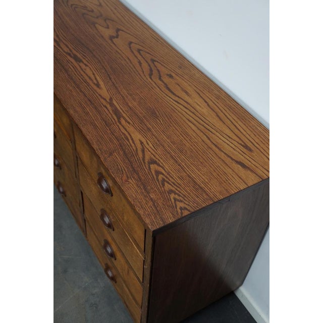 20th Century Dutch Oak Apothecary Cabinet For Sale - Image 9 of 18