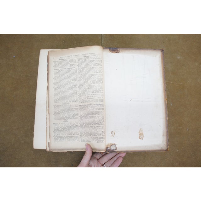 Antique 1878 Grays Anatomy Descriptive Surgical Medical Book Henry C Lea Leather For Sale - Image 16 of 16