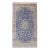 Navy Blue Color Hand Knotted Persian Nain For Sale