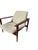 Mid-Century Modern 1960s Danish Modern Teak Lounge Chair Paddle Armchair Denmark For Sale - Image 3 of 17