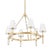 A beautiful blend of acrylic, metal and linen, Janelle gives off a vintage vibe with details that feel fresh. Tapered...