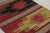 1930s Vintage Mid-Century Sivas Red and Brown Wool Kilim Rug With Mint, Pink, and Blue Accents For Sale - Image 5 of 10