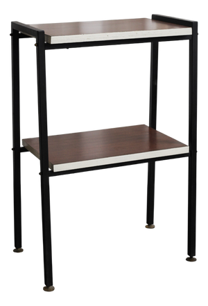 Mid-Century Italian Console Table in Metal and Wood, 1960s