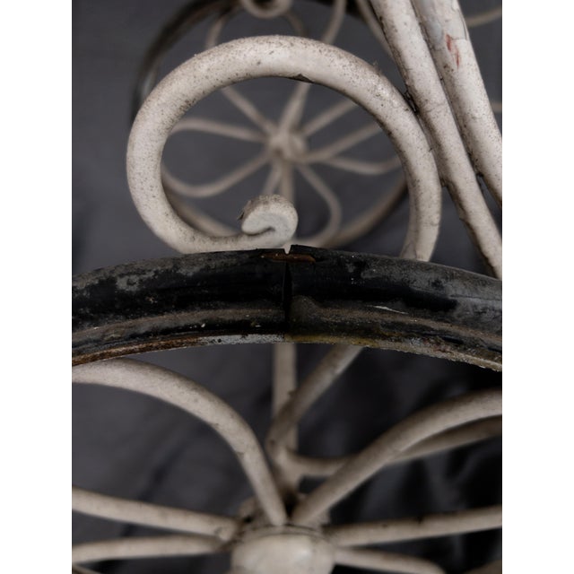 Metal French Garden Cart Chairish