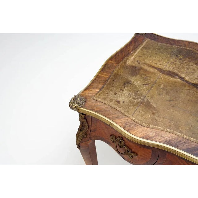 Traditional Vintage Wooden Desk, 1940s For Sale - Image 3 of 7