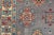Gray Kazak Rug 2’11” X 4’11” Gray Wool Tribal Hand-Knotted Oriental Carpet For Sale - Image 8 of 12