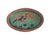 Japanese Antique Early Meiji Japanese Cloisonne Phoenix Bird Tray For Sale - Image 3 of 9