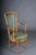 20th Century English Armchair in Leather and Yew Wood For Sale - Image 14 of 18