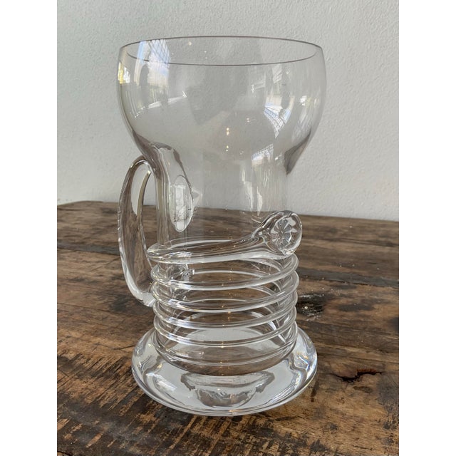 Vintage Original Blown Glass Pilsner Glasses - Set of 4 For Sale - Image 11 of 12