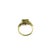 Late 20th Century Effy 14 Karat Yellow Gold Diamond Pave Classica Ring, Size 7 For Sale In New York - Image 6 of 9