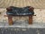 Pair of Vintage Vinyl Seat Brass Inlaid Camel Saddle Stools For Sale - Image 4 of 12