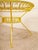 Styled After Arthur Umanoff Yellow Vintage Outdoor Table For Sale - Image 12 of 12