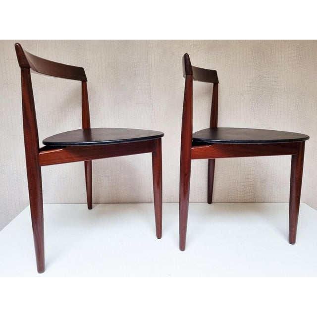 Hans Olsen Danish Roundette Chairs by Hans Olsen for Frem Rojle, Denmark, 1960s, Set of 2 For Sale - Image 4 of 17