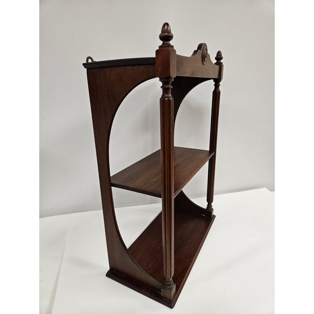 English Georgian Mahogany Etagere - Ferguson Brothers For Sale - Image 3 of 15