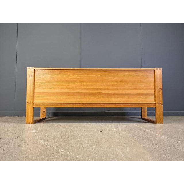 Scandinavian Pine Wood Sideboard, 1960s For Sale - Image 3 of 12