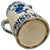 Unusual Antique American Blue Spongeware & Flower Decorated Stoneware Milk Pitcher Circa Late 19th Century For Sale - Image 15 of 18