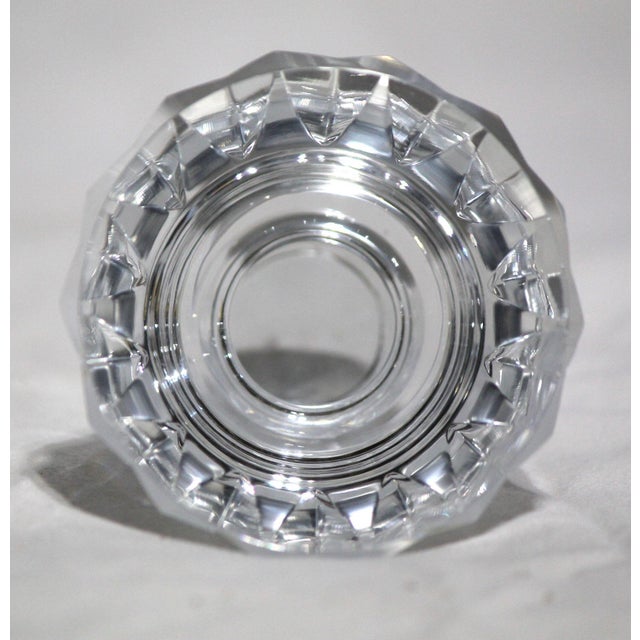 Glass Flawless Discontinued Baccarat Piccadilly Crystal Decanter, Original Charm For Sale - Image 7 of 10