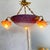 Antique Purple Chandelier For Sale - Image 5 of 10