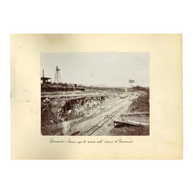 Unknown, Ancient Views of Panama and the District of Colon, Vintage Photo, Set of 2 For Sale