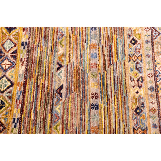Contemporary Gabbeh Rug 6'9'' X 9'9'' For Sale - Image 11 of 11
