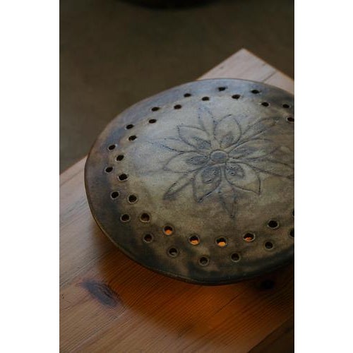 Mid-Century Danish Organic Sculptural Ceramic Wall Sconce, 1970s For Sale - Image 18 of 18