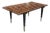 Mid 20th Century Modern Dark Beech Slat Bench / Low Table For Sale