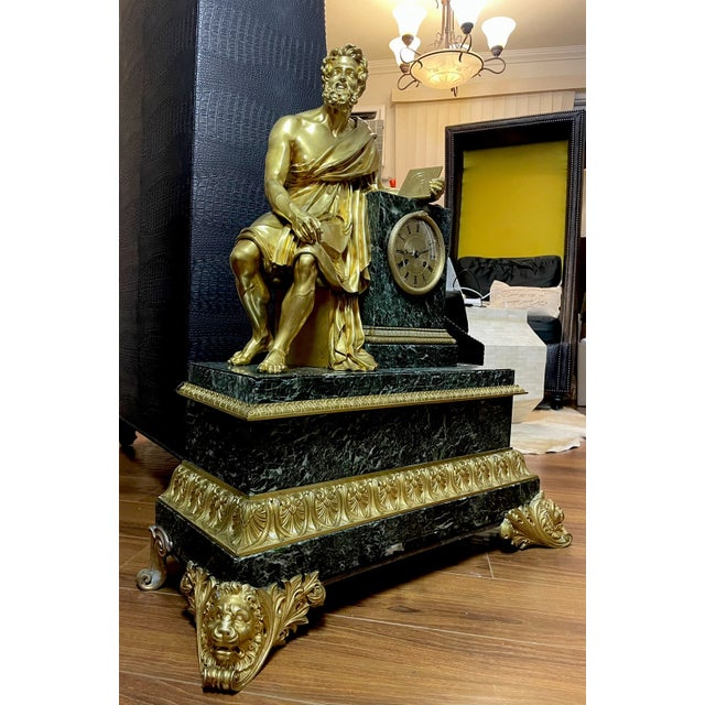 This listing is for an exquisite French empire mantel clock. This clock was made in 1827 and is of the highest quality....