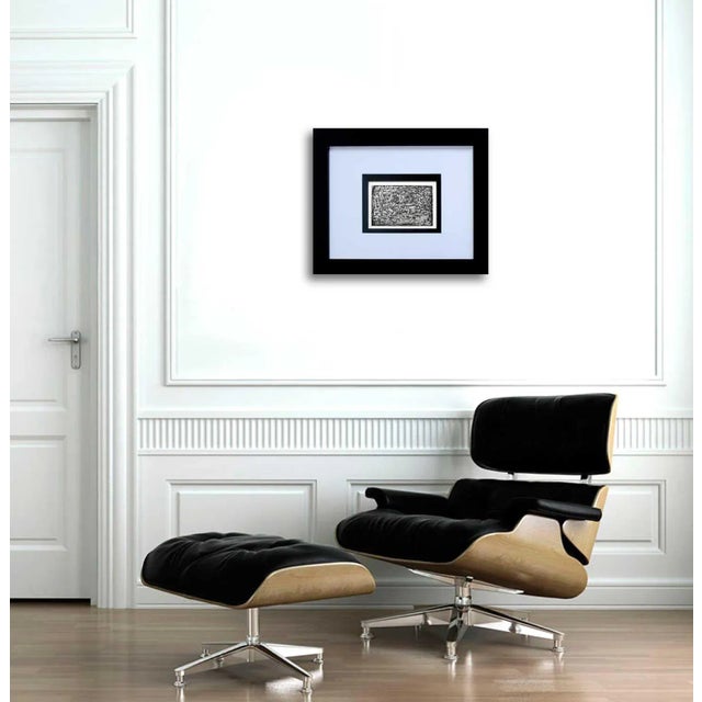 Paul Klee Limited Edition Lithograph. Plate Size : 14x9cm. Frame Size: 15 1/2 x 13 1/2in. Titled "Garten der Leidenschaft"...