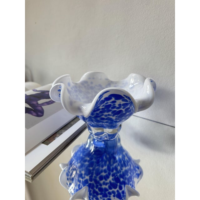 Sculptural Art Glass Bowl, 1990s For Sale - Image 16 of 16