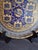 Vintage A. Barton Creation 24k Gold & Cobalt Blue Glass Seder Plate - 13.25" For Sale - Image 11 of 16