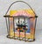 Hollywood Regency Vintage Hollywood Regency Gold Tubular Magazine Rack Record Stand For Sale - Image 3 of 10
