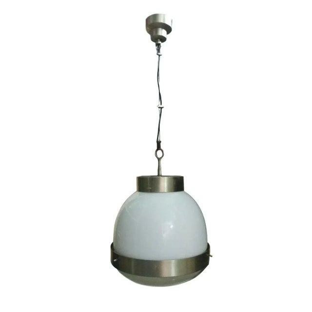 Metal Ceiling Lamp by Sergio Mazza for Artemide, 1960s For Sale - Image 7 of 7