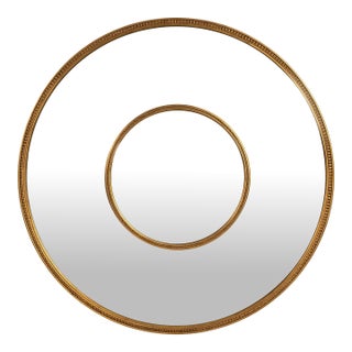 Aspbury Double Framed Round Mirror For Sale