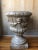 Tuscan Large Italian Antique Glazed Urn- 36"h For Sale - Image 3 of 13