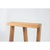 Wood Medium Pausa Oak Stool by Pierre-Emmanuel Vandeputte, Set of 4 For Sale - Image 7 of 18