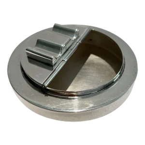 1980s Villa Sterling Silver Lidded Catchall Personal Ashtray Handmade Artist Stamped